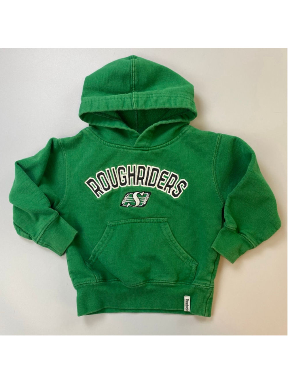 Kids Reebok Roughriders Hoodie 2T Green Saskatchewan Football CFL Reebok Sports